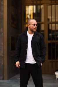 Muška Basic Košulja Crna