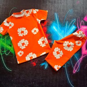 Komplet Majica i šorc Oranž