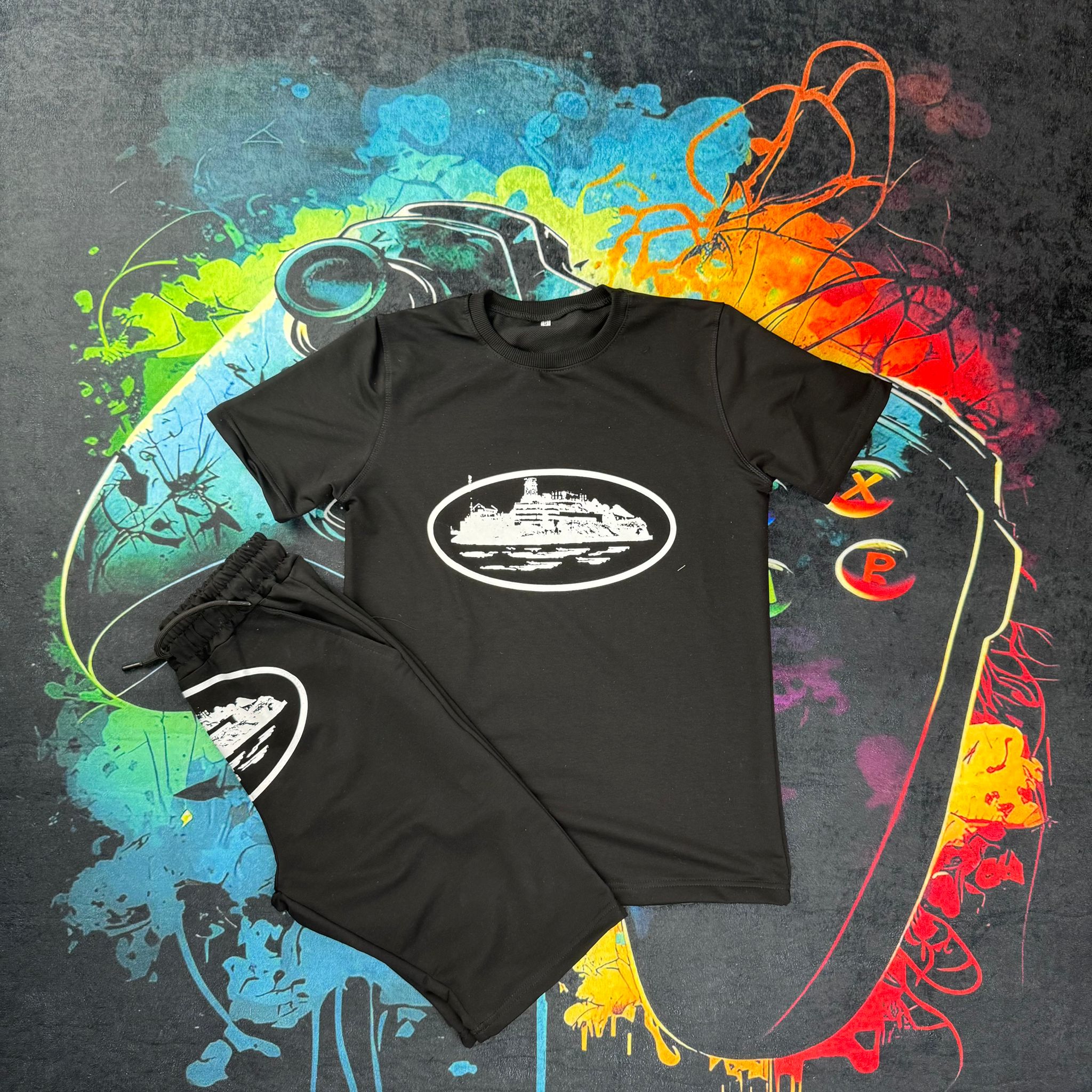 letnji komplet Letnji Komplet Crna - Image 1