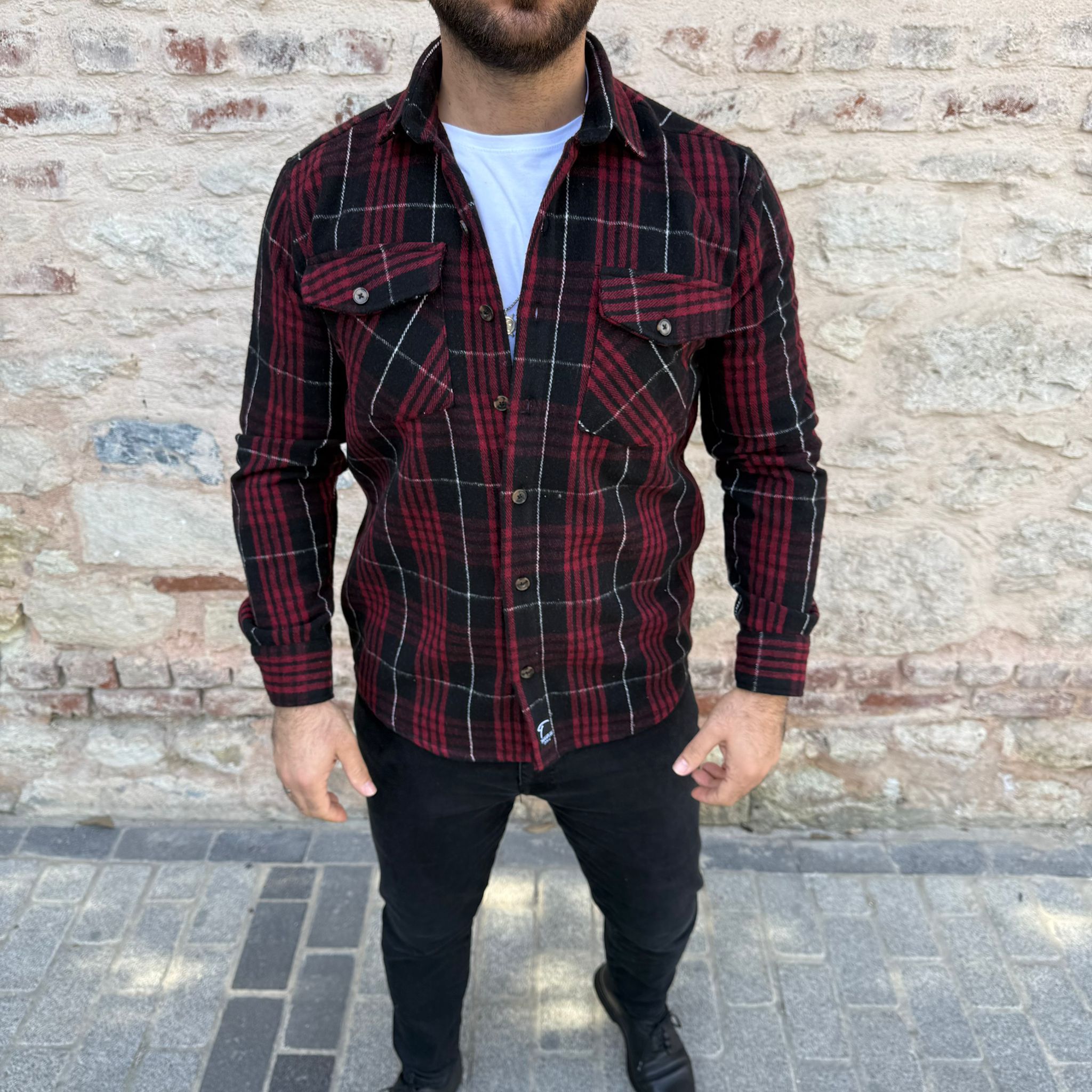 Karirane kosulje superko (5) Muška Karirana košulja K1003 - Image 1