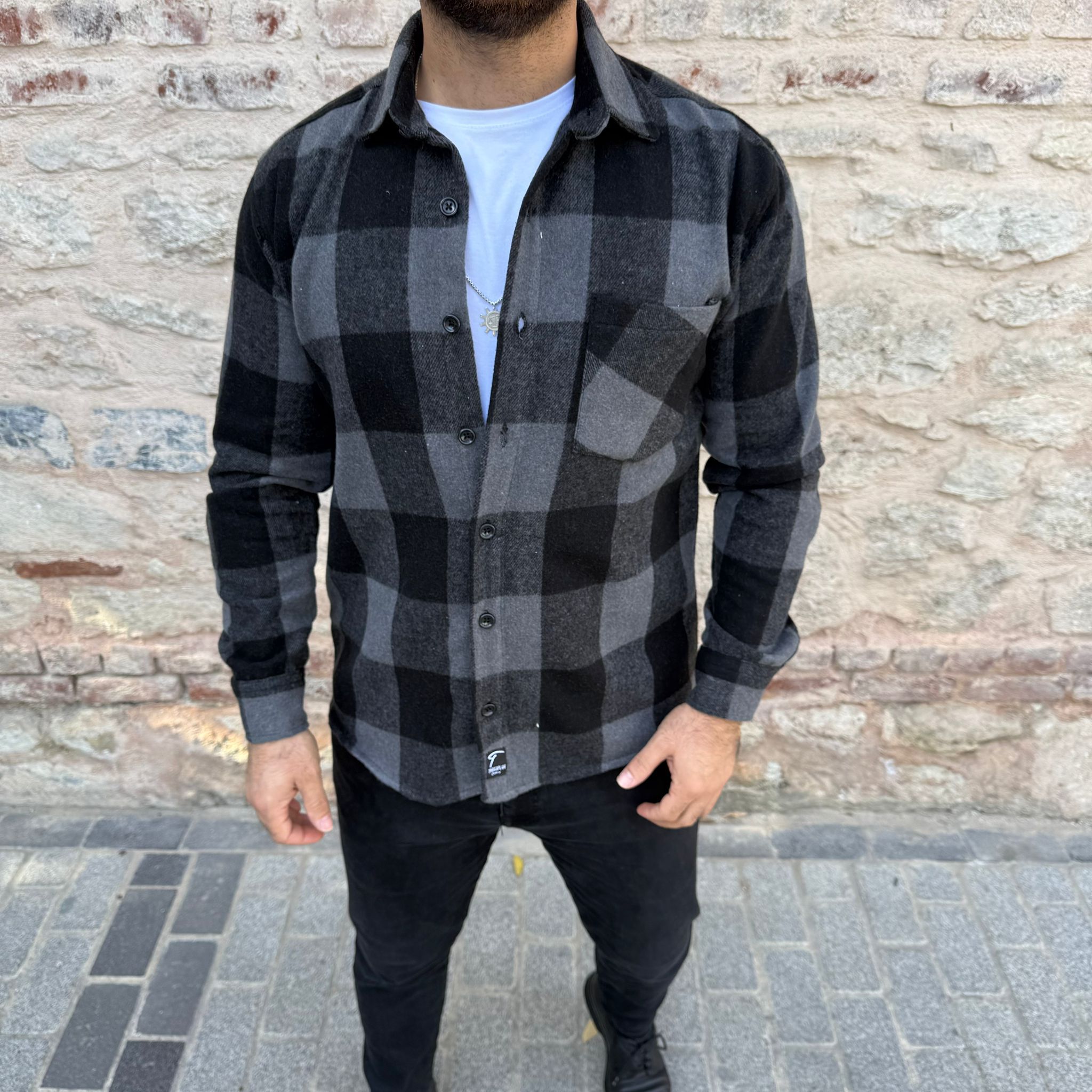Karirane kosulje superko (8) Muška Karirana košulja K1004 - Image 1