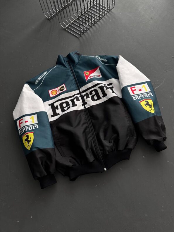 Ferrari F1 Jakna – Dark Green Edition