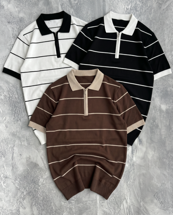 Set od 3 Muške Polo Majice – Riviera Collection