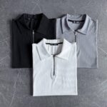 Muške Zip Pletene Majice Set - Slika 3