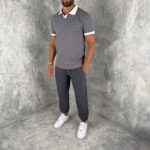 Muški komplet – Polo majica i jogger pantalone - Slika 6