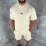 Muški Letnji Komplet Stussy Mini Logo – Majica i Šorc
