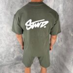 Muški Letnji Komplet Stussy STWD – Majica i Šorc - Slika 4