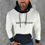 Duks Back to the Future - belo-crna kombinacija