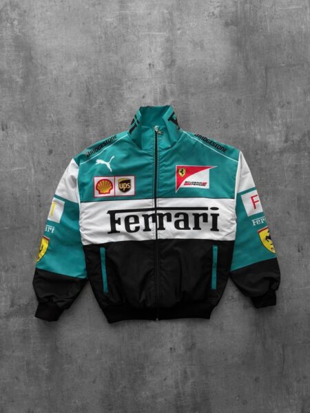 Muška Scuderia Ferrari Petrol Green Racing Jakna