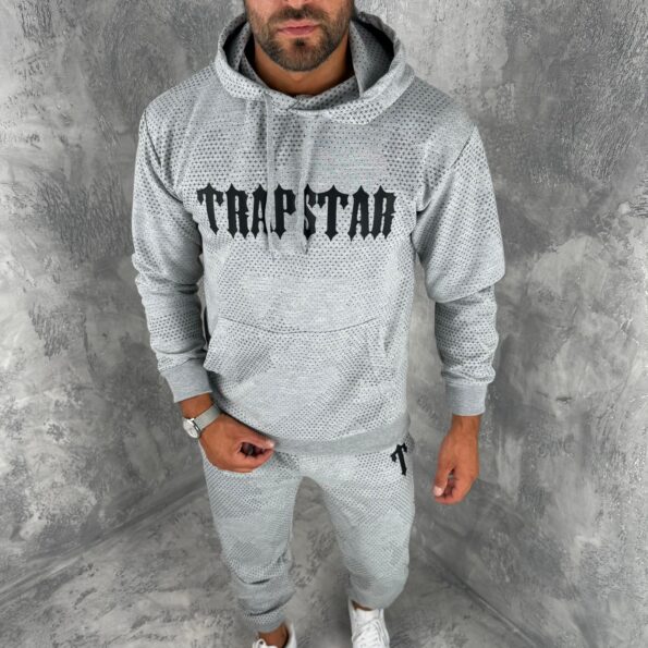 Muška Komplet Trenerka Trapstar Siva Pattern
