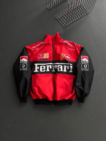 Ferrari Racing Jakna – Crveno/Crna