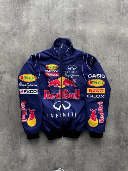 Muška Trkačka Jakna Red Bull Racing Infiniti – Tamnoplava