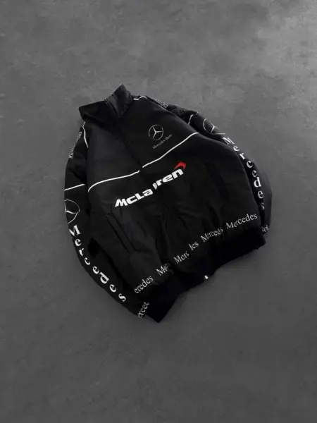Muška McLaren Vintage Bomber F1 Racing Jakna