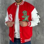 Muška Retro BM Varsity Bejzbol Jakna