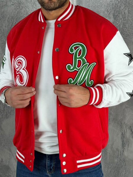 Muška Retro BM Varsity Bejzbol Jakna