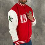 Muška Retro BM Varsity Bejzbol Jakna - Slika 7