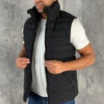 Muški Puffer Štepani Prsluk - Slika 9